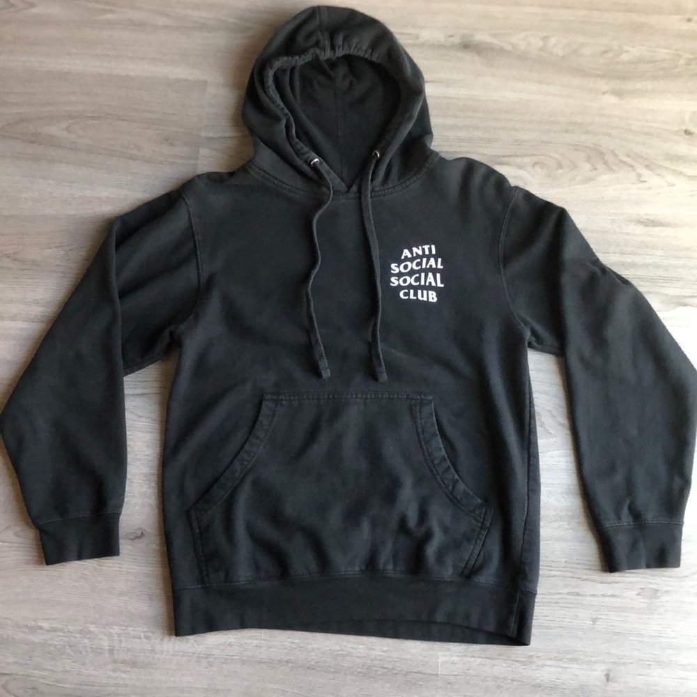 Anti Social Social Club (ASSC) Kkoch Hoodie Black Size Small